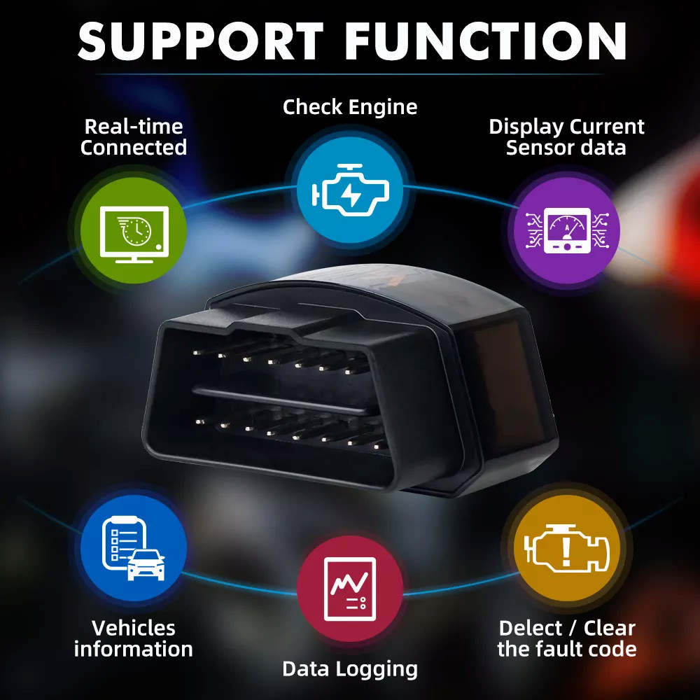Vgate iCar Pro Bluetooth 4.0 OBD2 Code Reader ELM327 V2.2 Car Diagnostic Scanner
