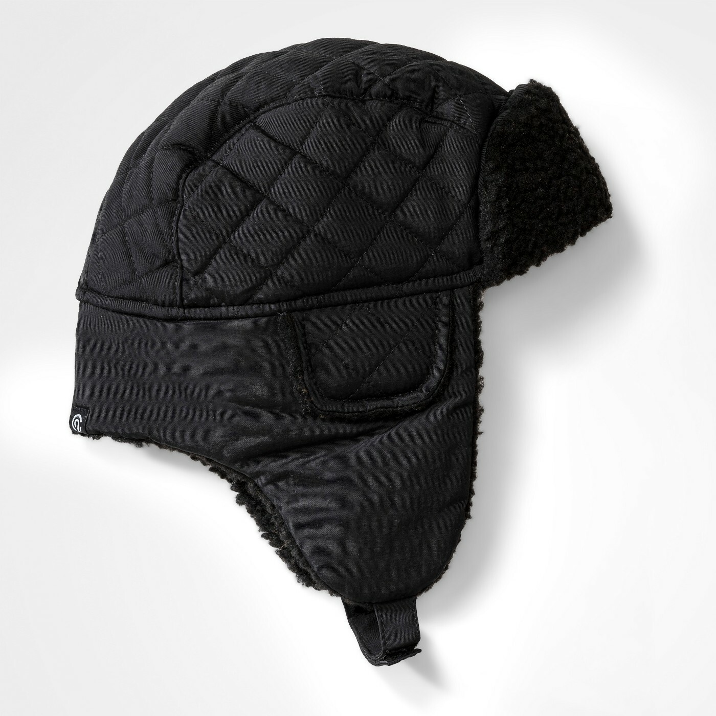 NWT Boys' Trapper Hat - C9 Champion Black One Size