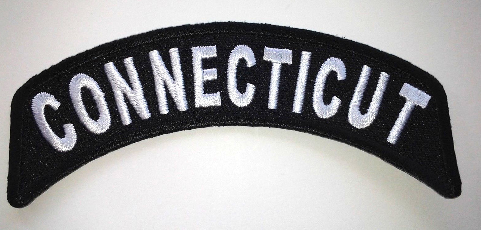 CONNECTICUT US State Biker Rocker Patch P1434 E