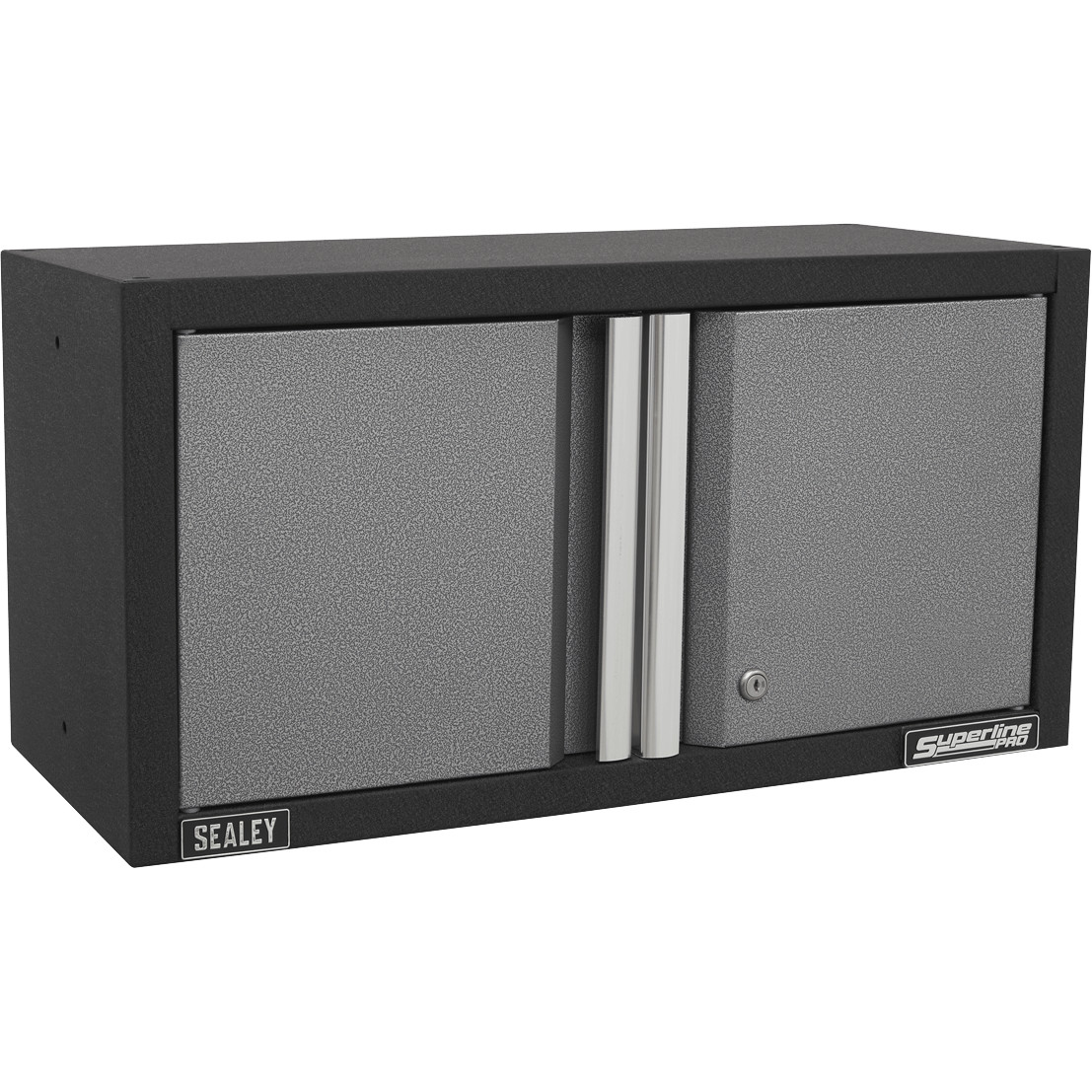 Sealey Superline Pro MSS 2 Door Modular Wall Cabinet Black / Grey