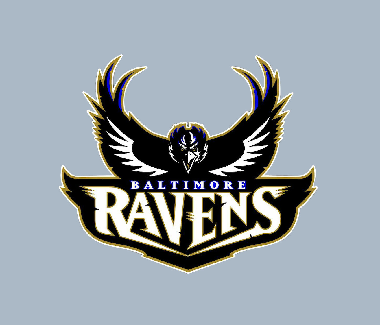 Car Magnet - Baltimore Ravens NCAA College Football - MAGNET