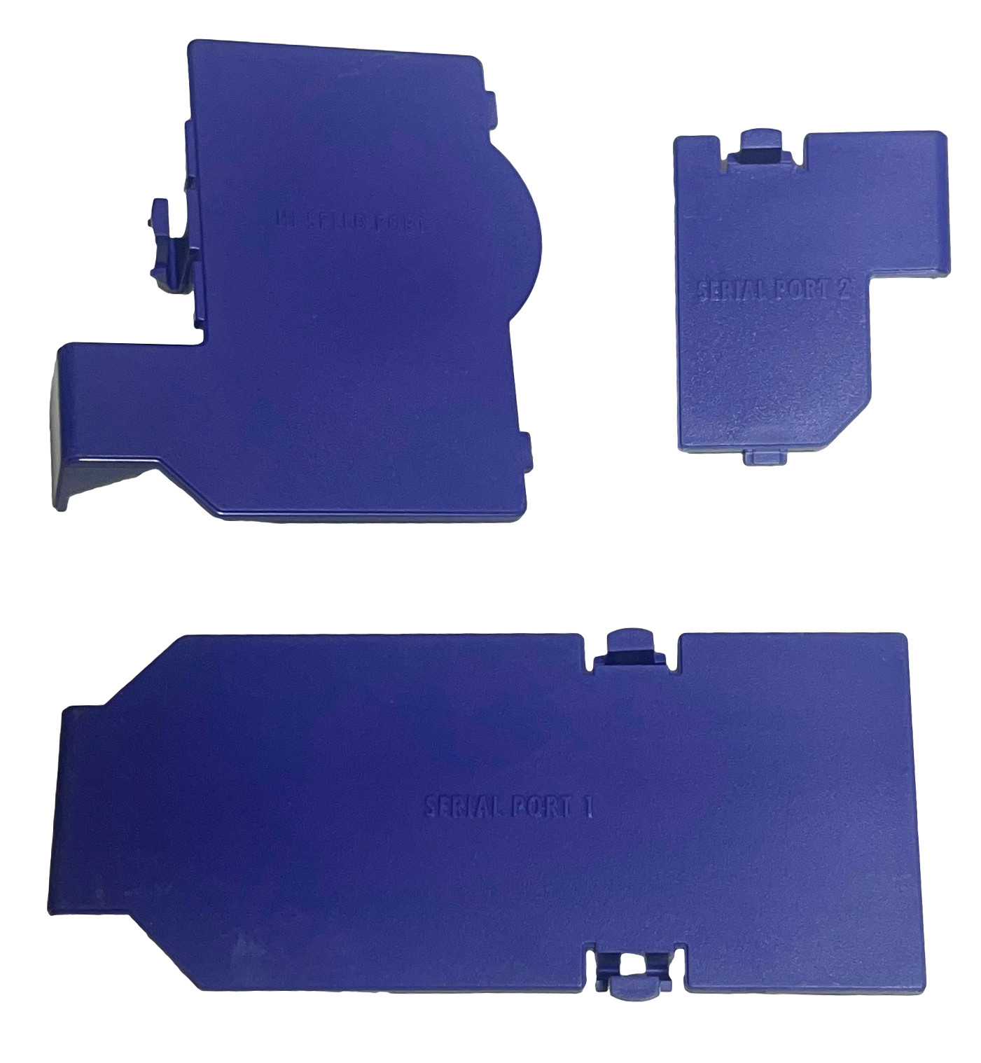 Set of Indigo Genuine Nintendo Gamecube Console Port Covers