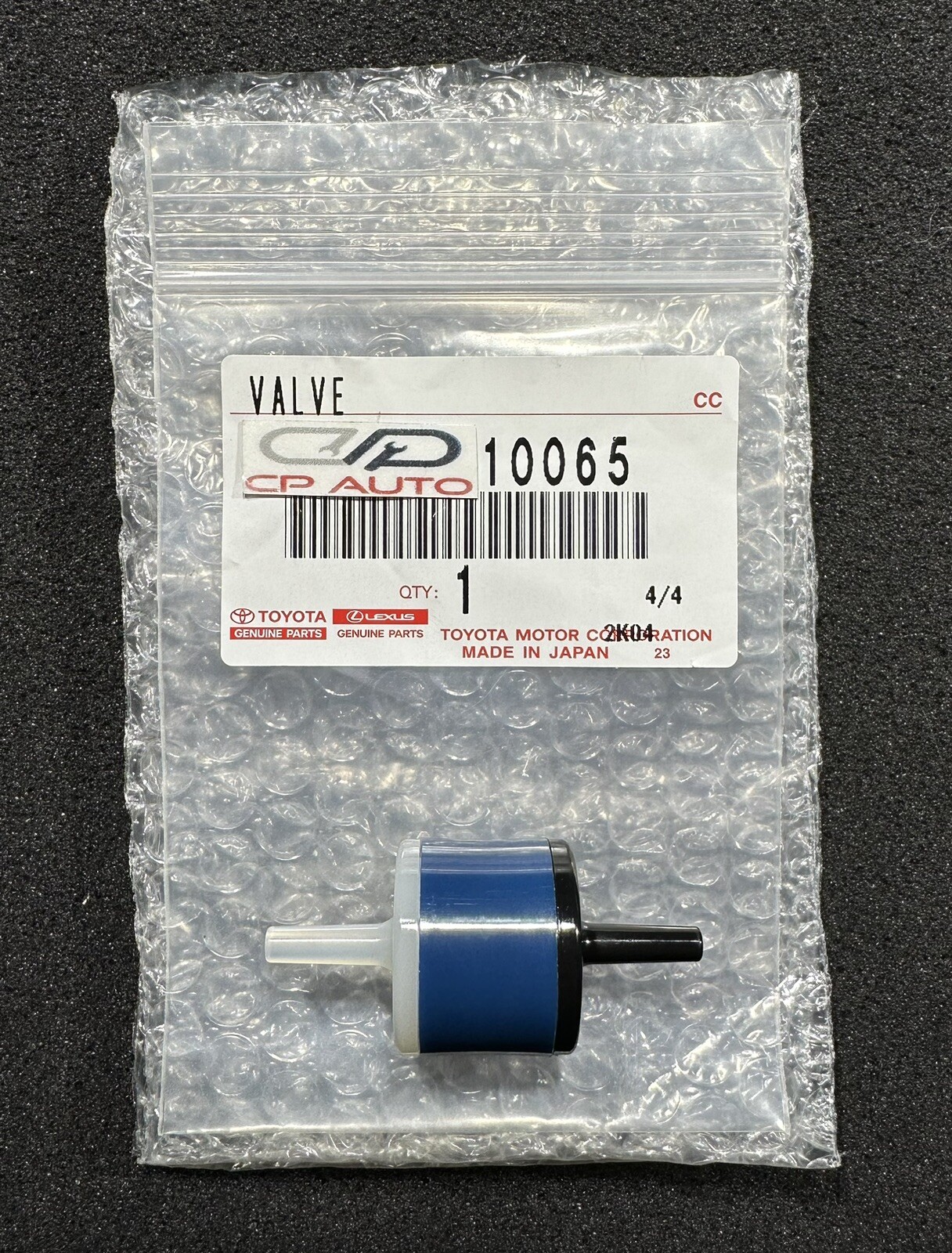 16 - 17 LEXUS GS200T VACUUM CHECK VALVE AISIN OEM NEW