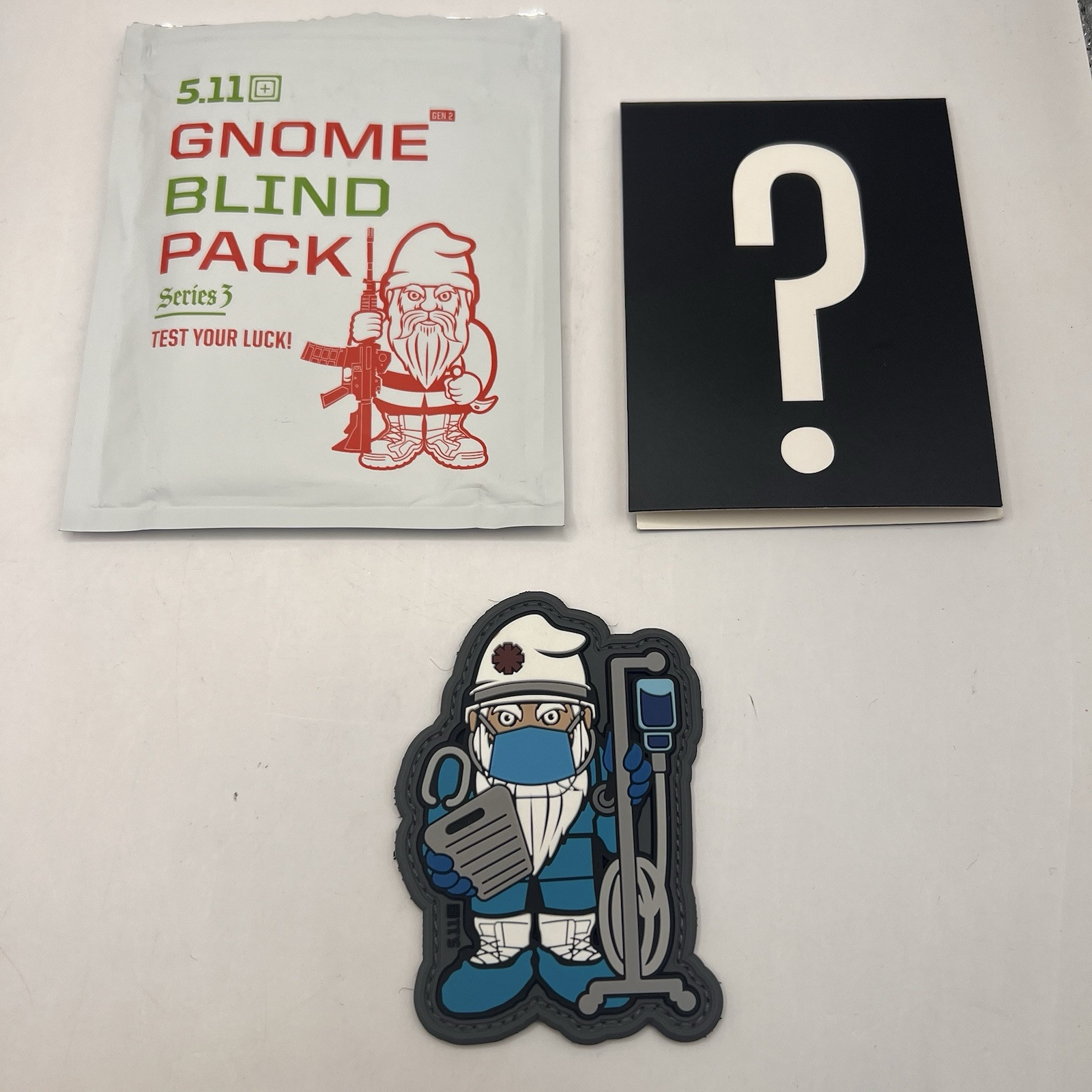 5.11 Tactical Doctor 1/100 Gnome Mystery Series 3 Blind Rare Nurse Corpsman