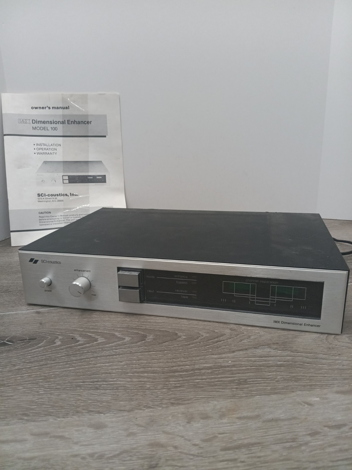 SCI-acoustics IMX Dimensional Enhancer Stereo Audio Processor For Parts
