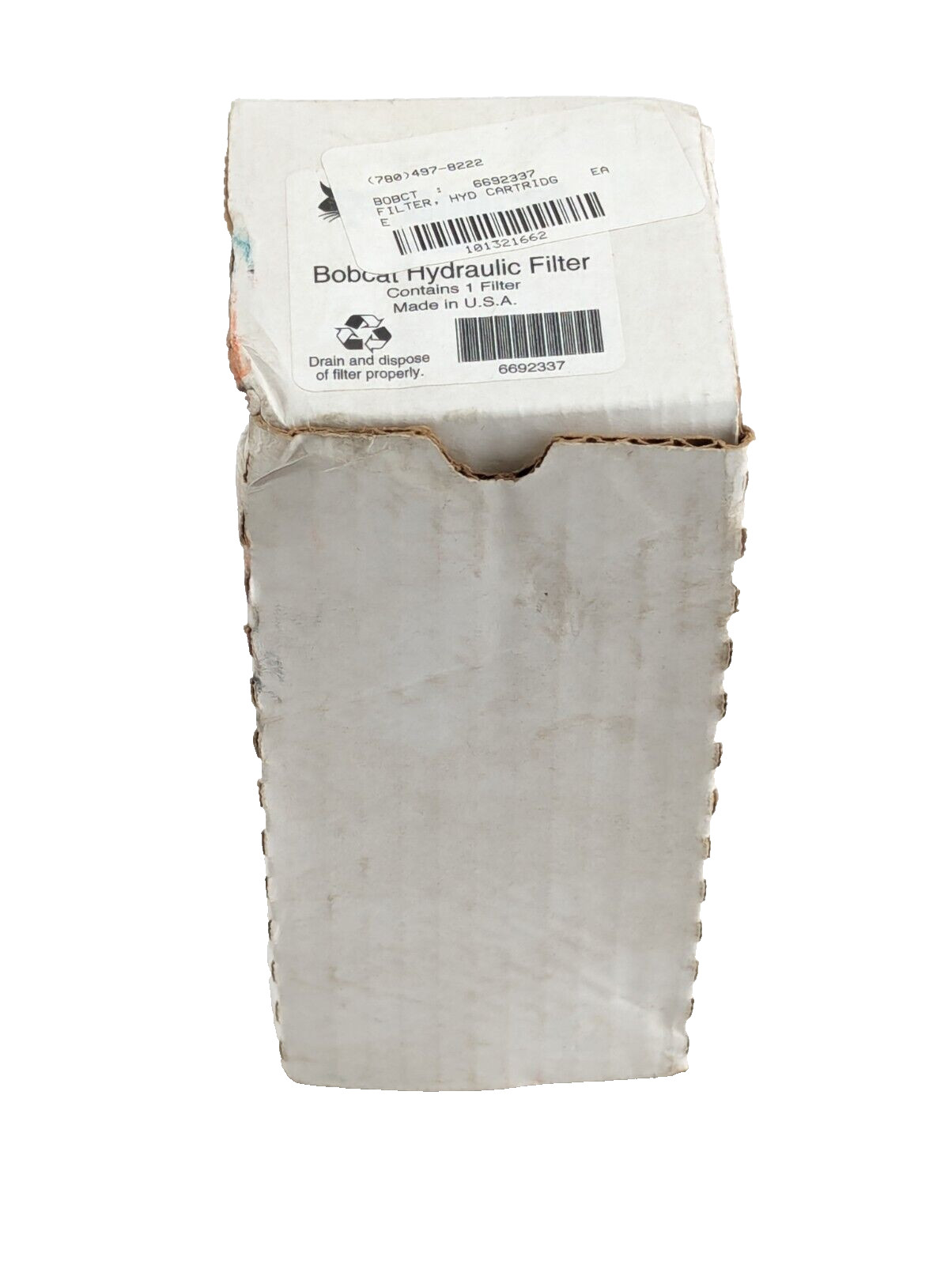 Drive Hydraulic Oil Filter 6692337 for Bobcat T550 T590 T630 T650 T750 T770 T870