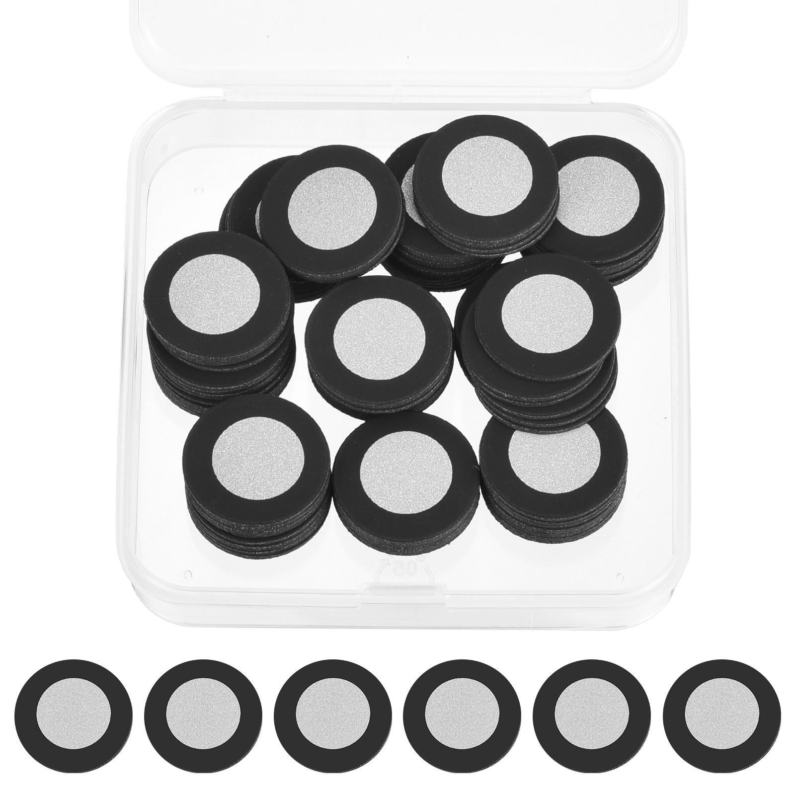 200Pcs 12mm Magnetic 3D Scanning Markers Dots PET Round High Reflective Dots