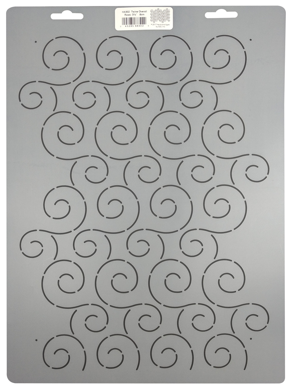 Quilting Stencil Swirl Meander Quilt Pattern Stipple Design Background Template