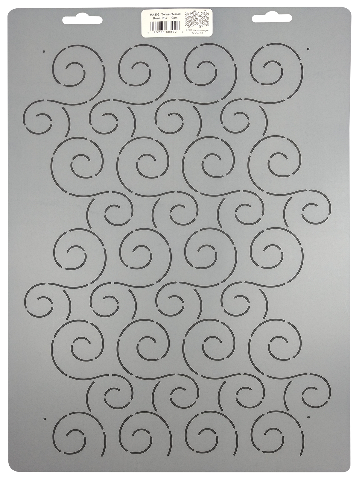 Quilting Stencil Swirl Meander Quilt Pattern Stipple Design Background Template