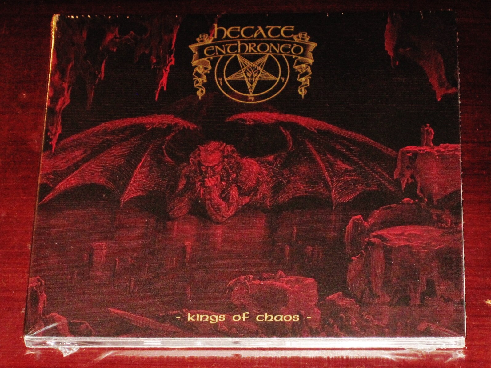 Hecate Enthroned: Kings Of Chaos CD 2016 Reissue Dissonance UK Digipak NEW