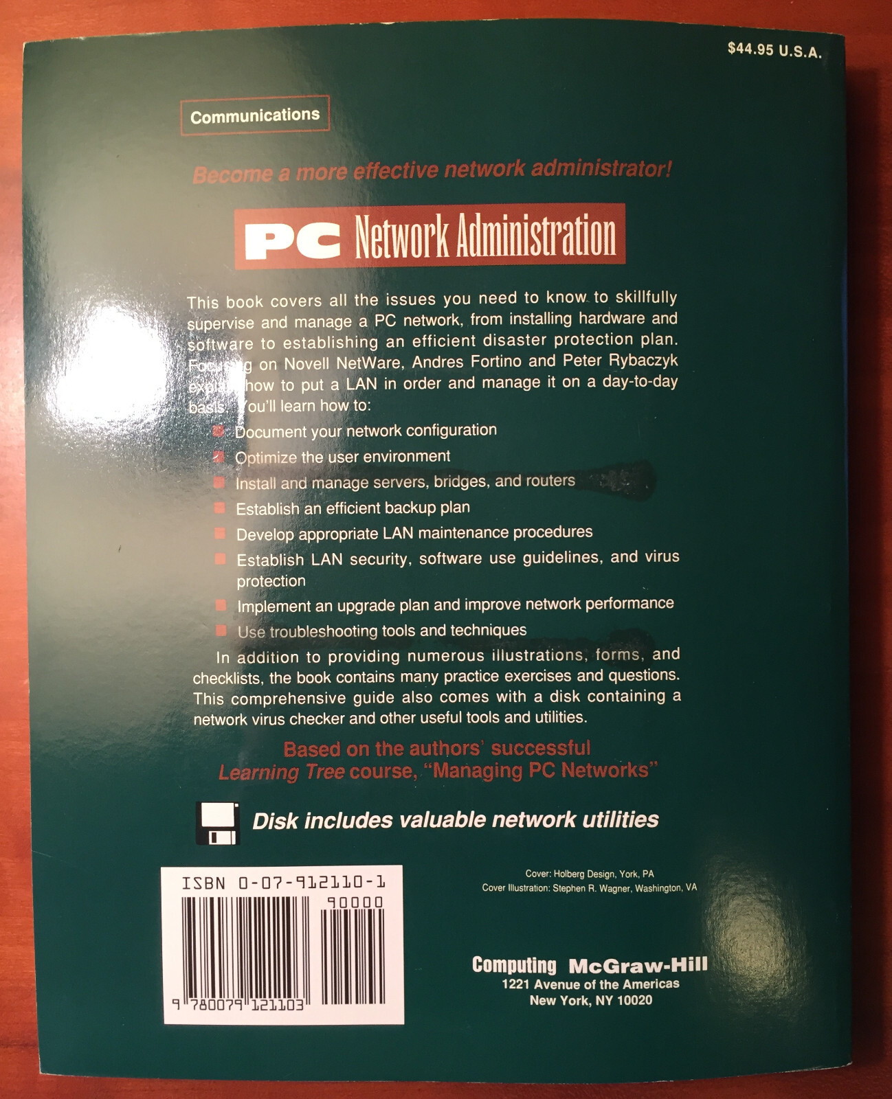 Book = PC Network Administration with Media Disk = Andres Fortino Peter Rybaczyk