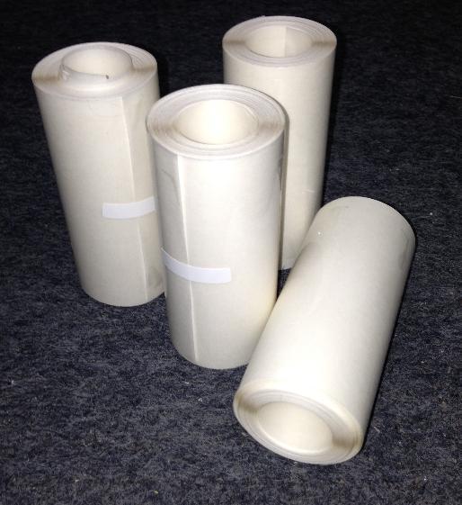 500 CLEAR OVERLAMINATE PROTECTORS FOR ELECTRICAL / APPLIANCE TEST TAGS / LABELS