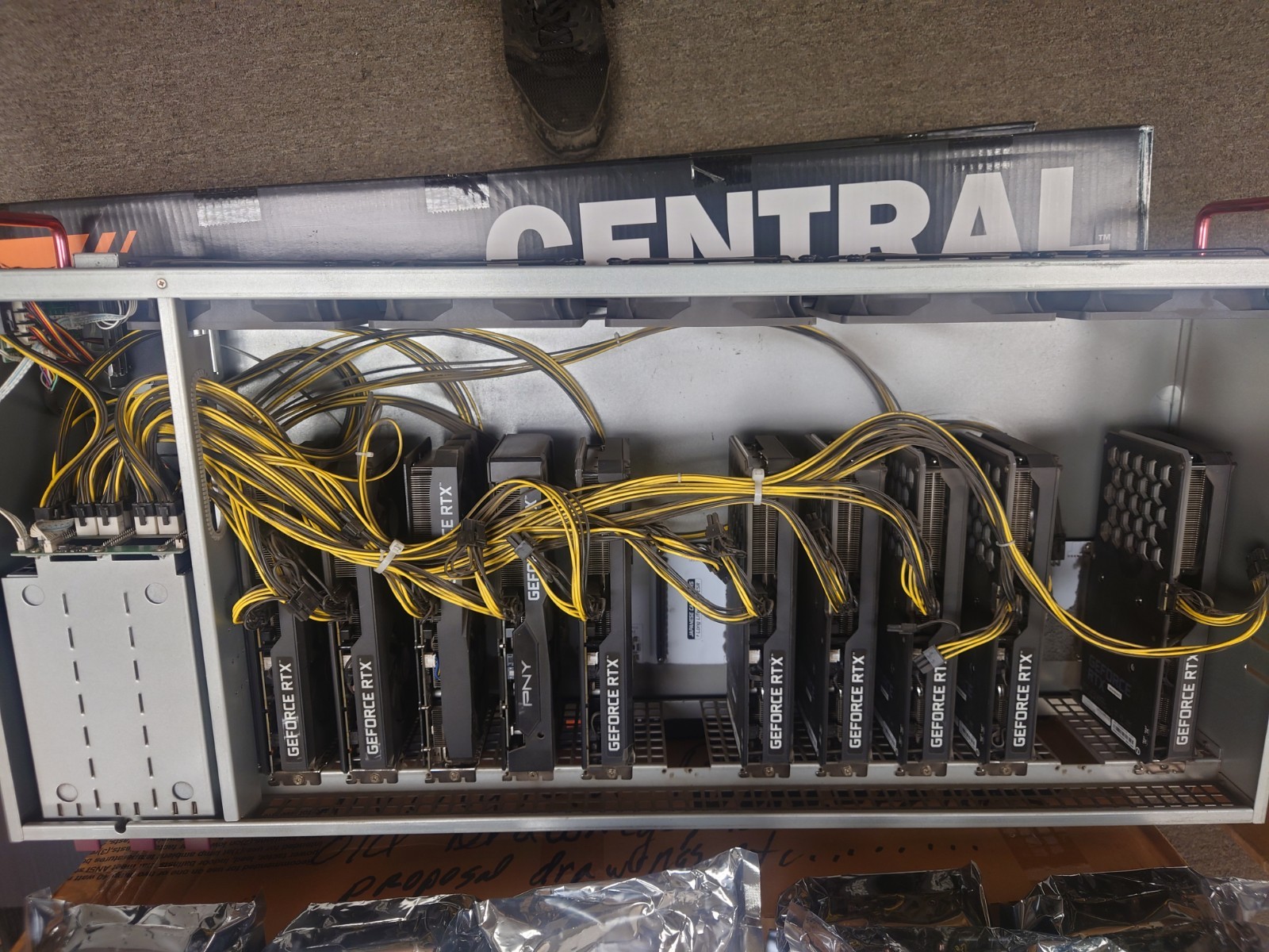 Minerdude X12treme With RTX Cards