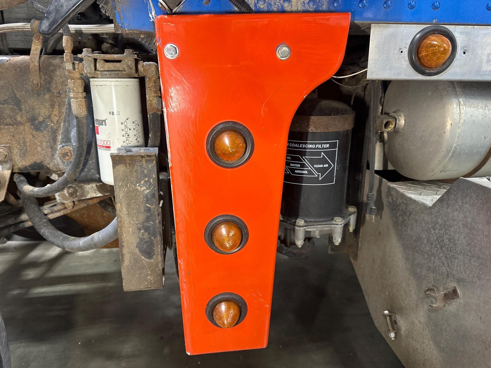 Peterbilt 379 RED Left/Driver EXTENSION Cowl - Used