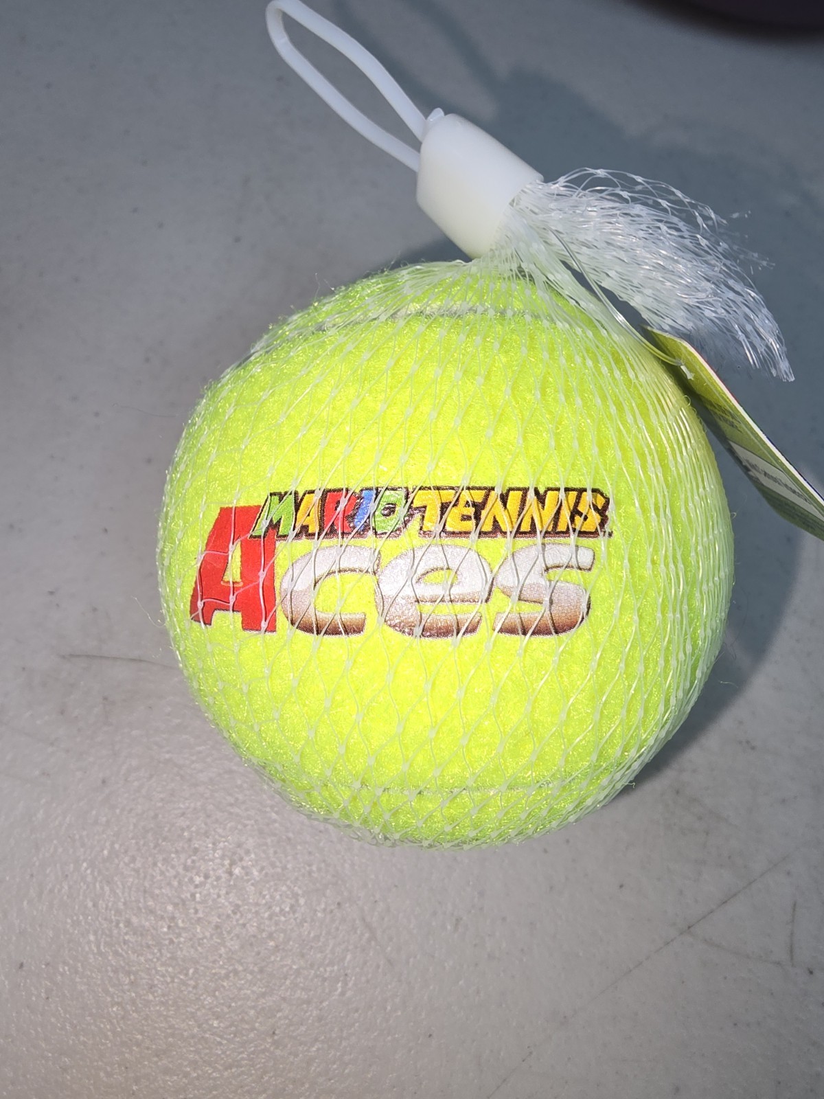 Nintendo Switch Mario Tennis Aces Promo Promotional Tennis Ball Only - NWT 2018