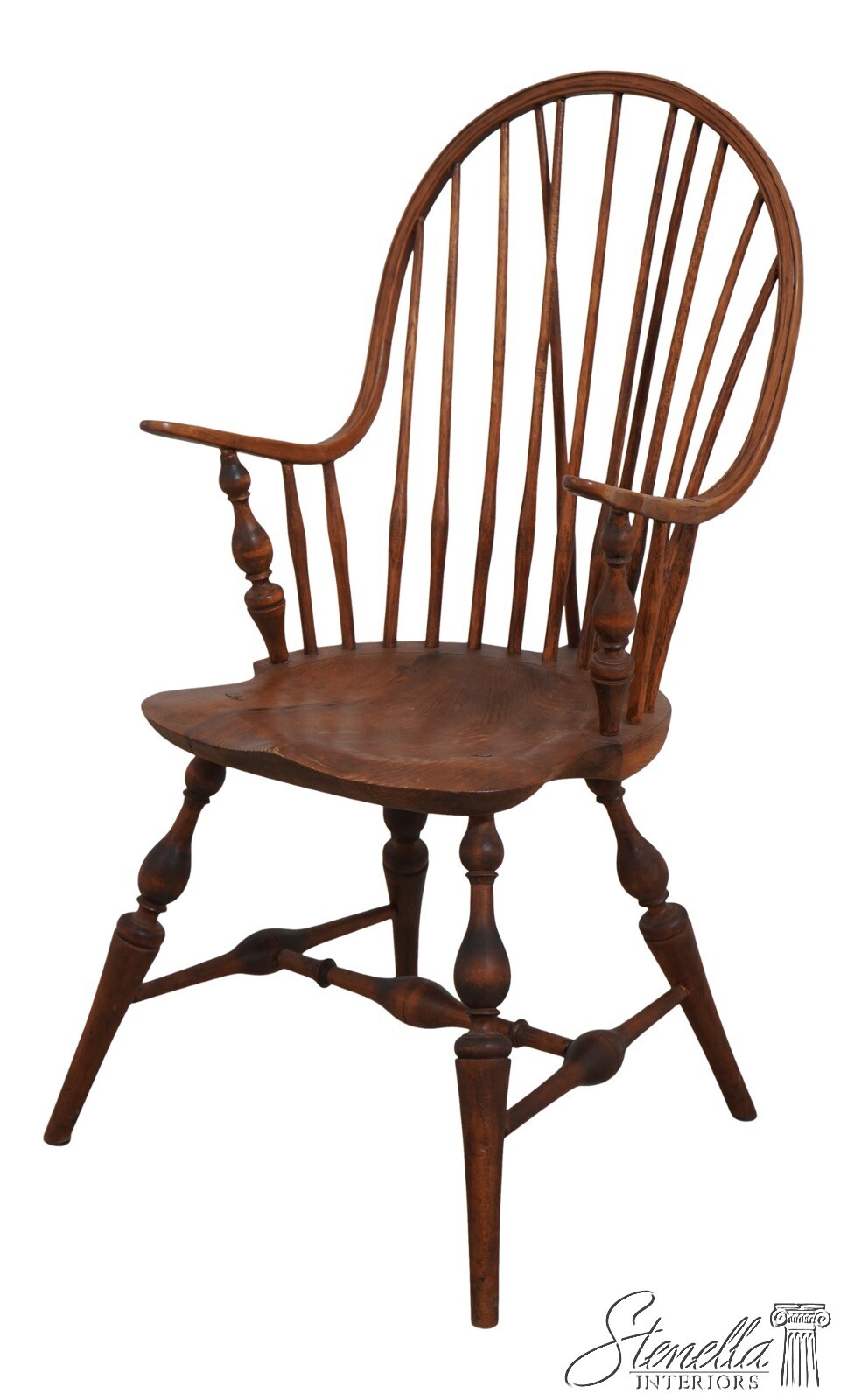 67820: VIRGINIA CRAFTSMEN Mixed Wood Windsor Chair