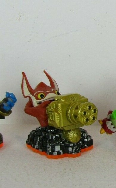 Skylanders ActiVision Figures Mixed Elements 5 Characters Lot #1