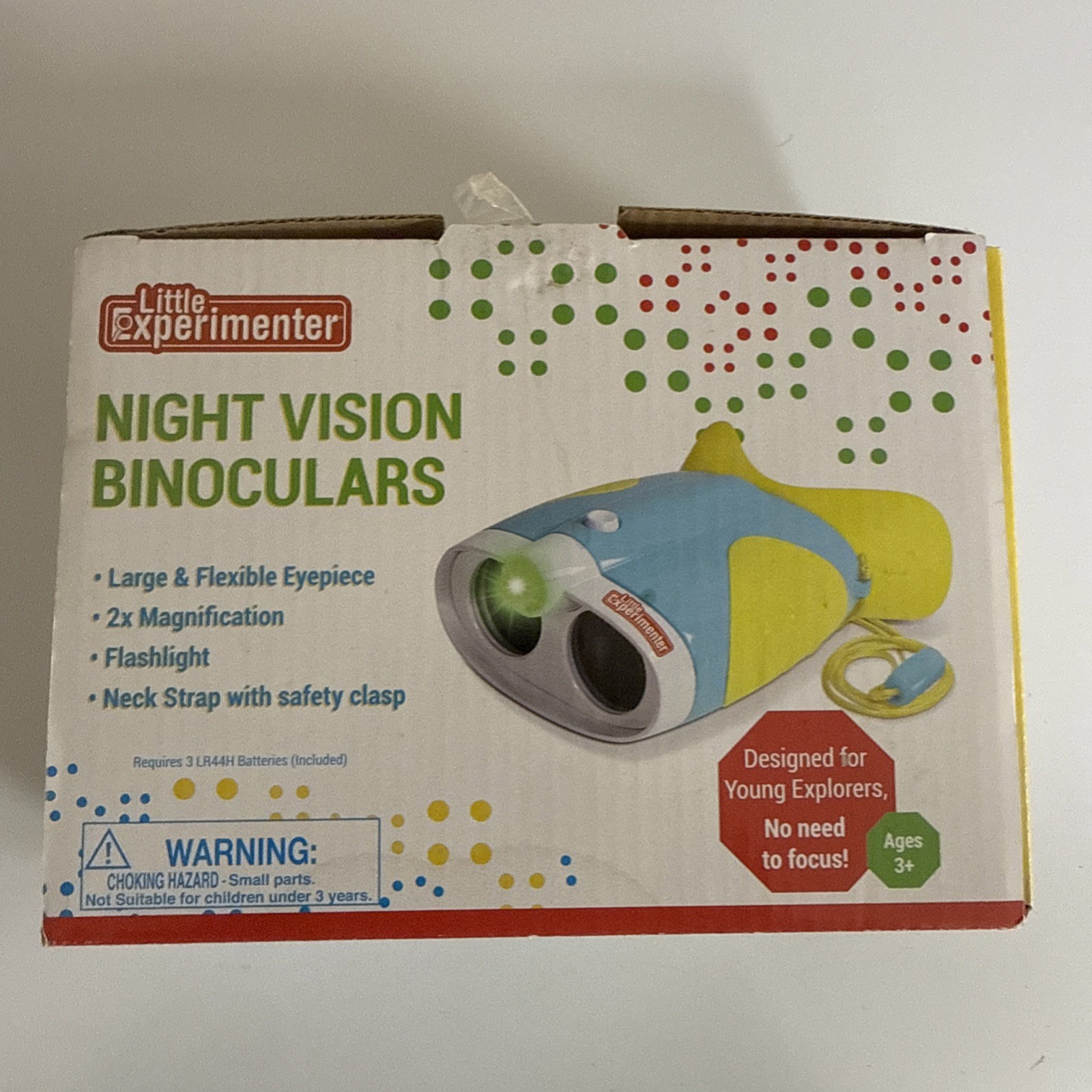 Binoculars For Kids And Toddlers With Night Vision Light Gifts For Boys & Girls