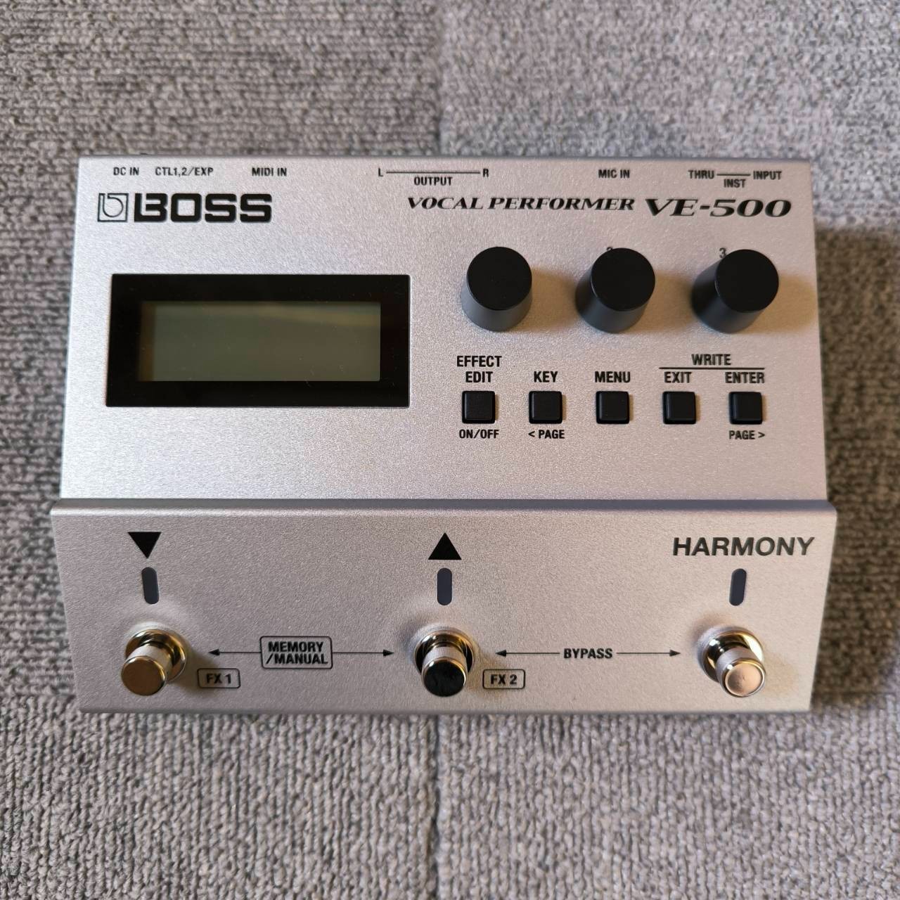 Boss VE-500 Vocal Performer Digital Processor Multi-Effects From Japan