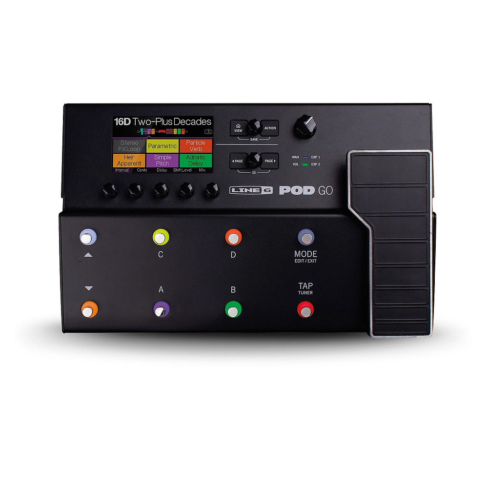 Line 6 POD Go Guitar MultiEffects Processor Black