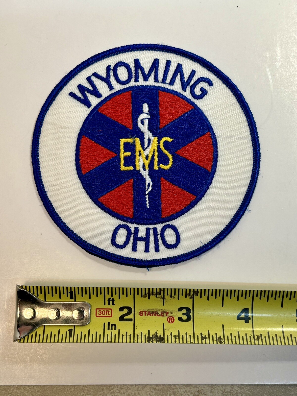 Ohio, Wyoming EMS Emergency Medical Services Patch