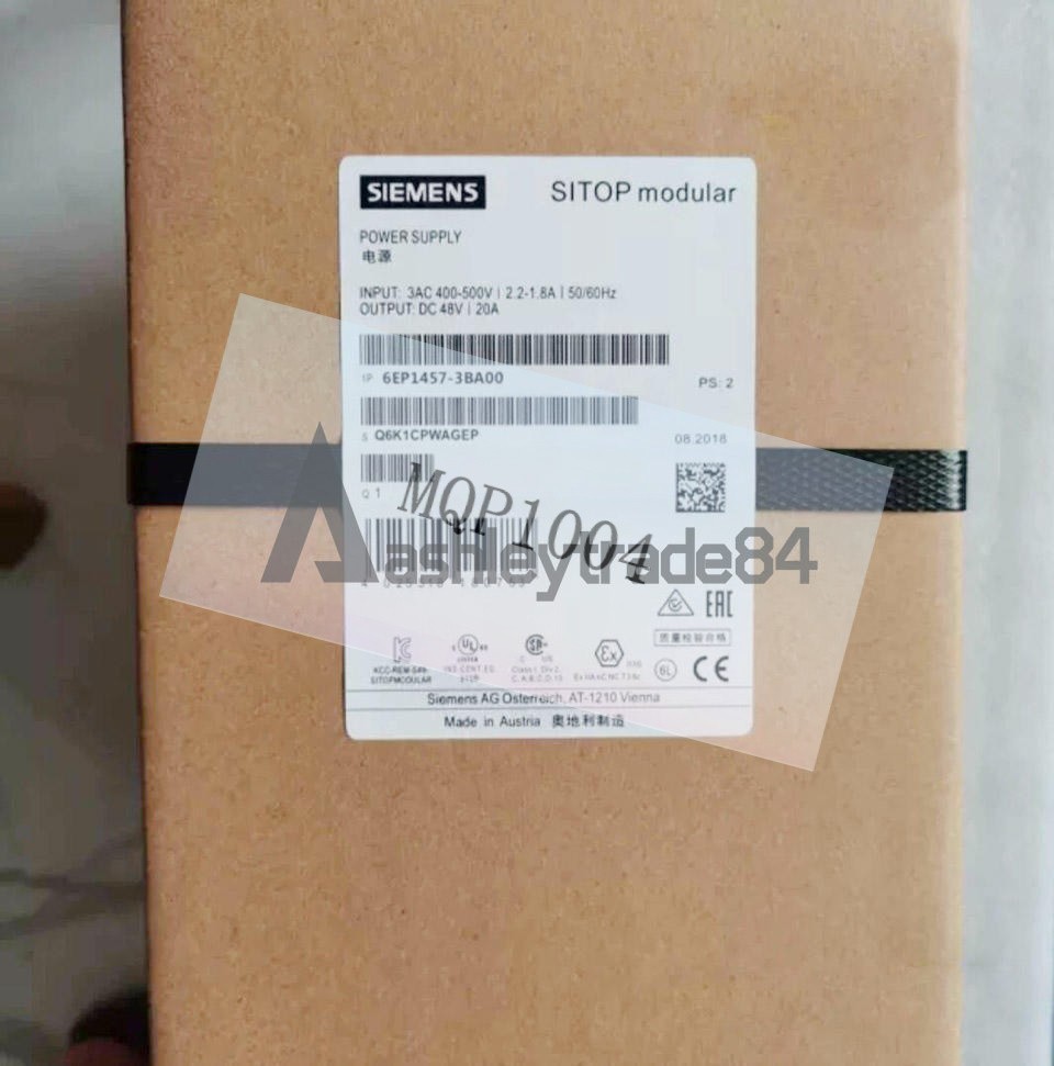 ONE NEW SIEMENS SITOP POWER SUPPLY 6EP1457-3BA00 6EP14573BA00