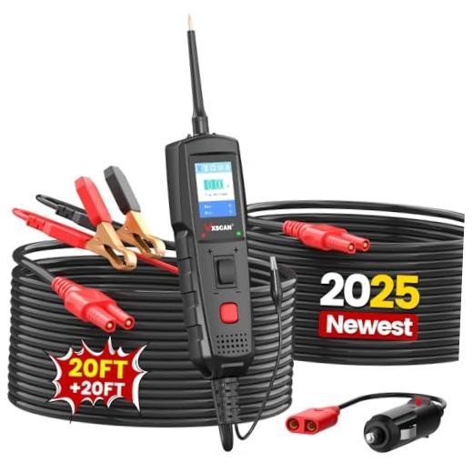 Automotive Power Circuit Probe Kit, Circuit Tester Breaker Finder Tool, Black