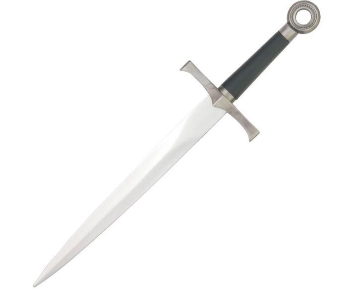 Medieval Knights Dagger 9.63" UNSHARPENED Stainless Blade Cast-Metal Handle