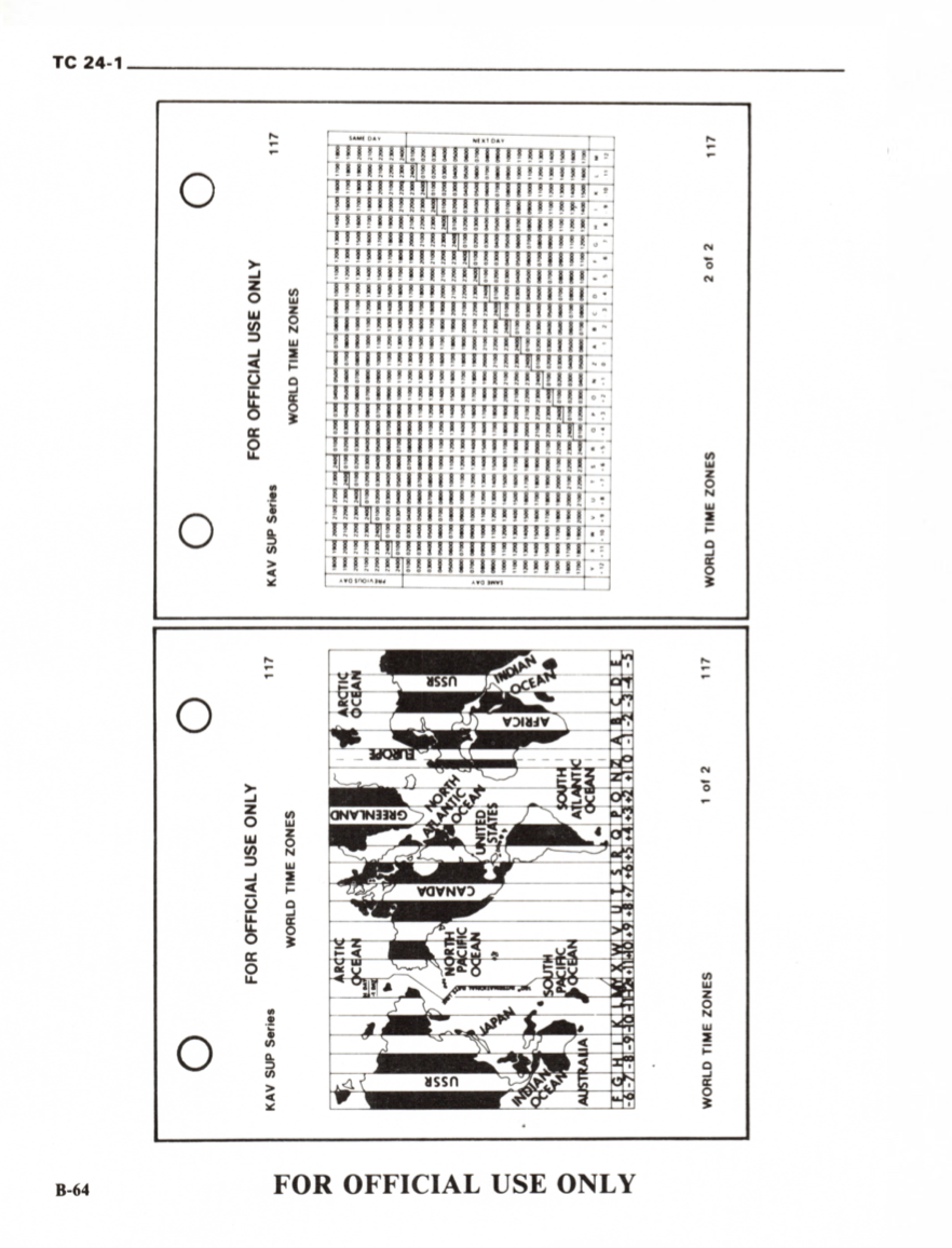 153 Page 1982 TC 24-1 CEOI Communications Electronics COMSEC Manual on Data CD