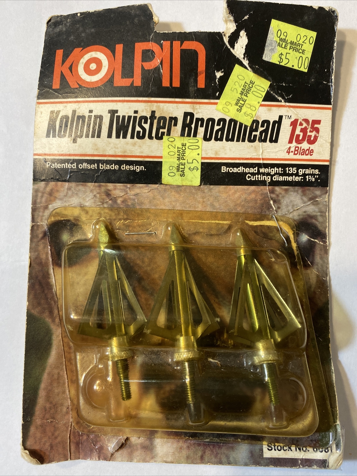 Kolpin Twister Broadheads 135 Grain New