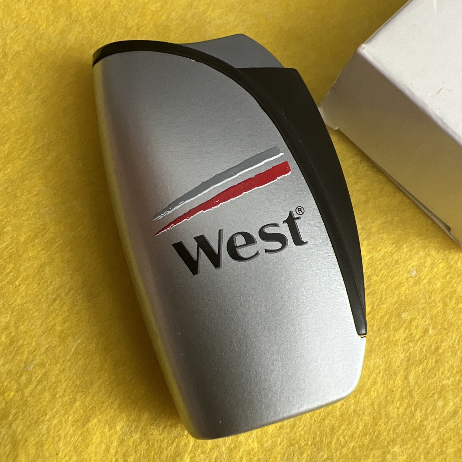 WEST CIGARETTES ADVERTISIGN METAL LIGHTER