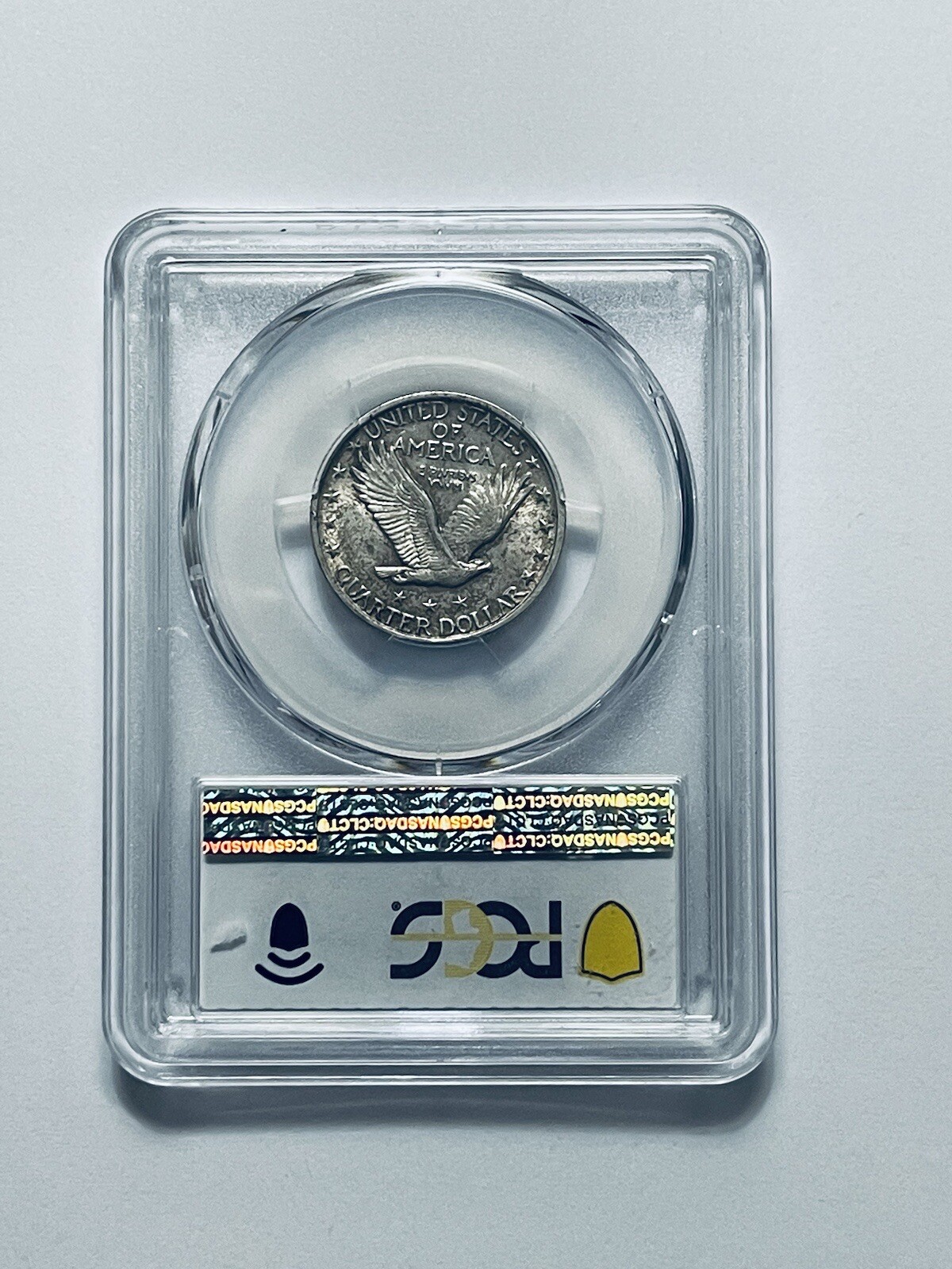 1920 Standing Liberty Quarter PCGS AU58FH