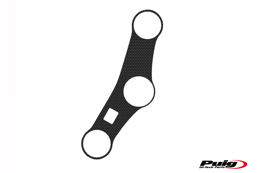 PUIG PROTECTIVE ADHESIVE SHANK ANTI STRIPES WITH KEYS compatible with HONDA CBR9