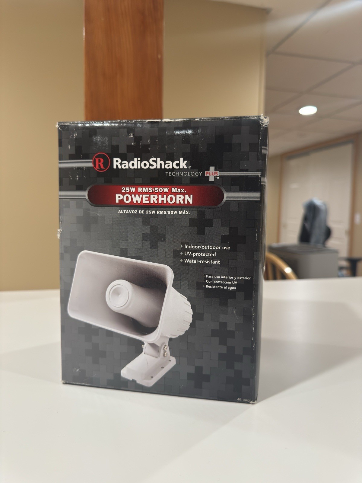 RadioShack 25W RMS/50W Max Powerhorn Megaphone Indoor Outdoor Brand New in Box
