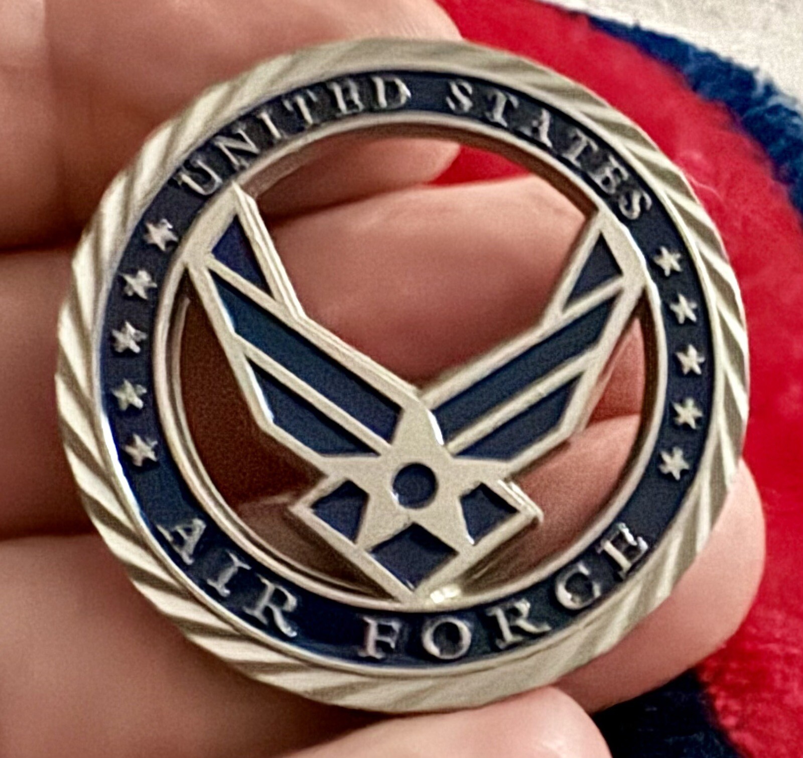 United States Air Force Challenge Coin USAF AIRMEN CCT STS 1.57 Inch In Case