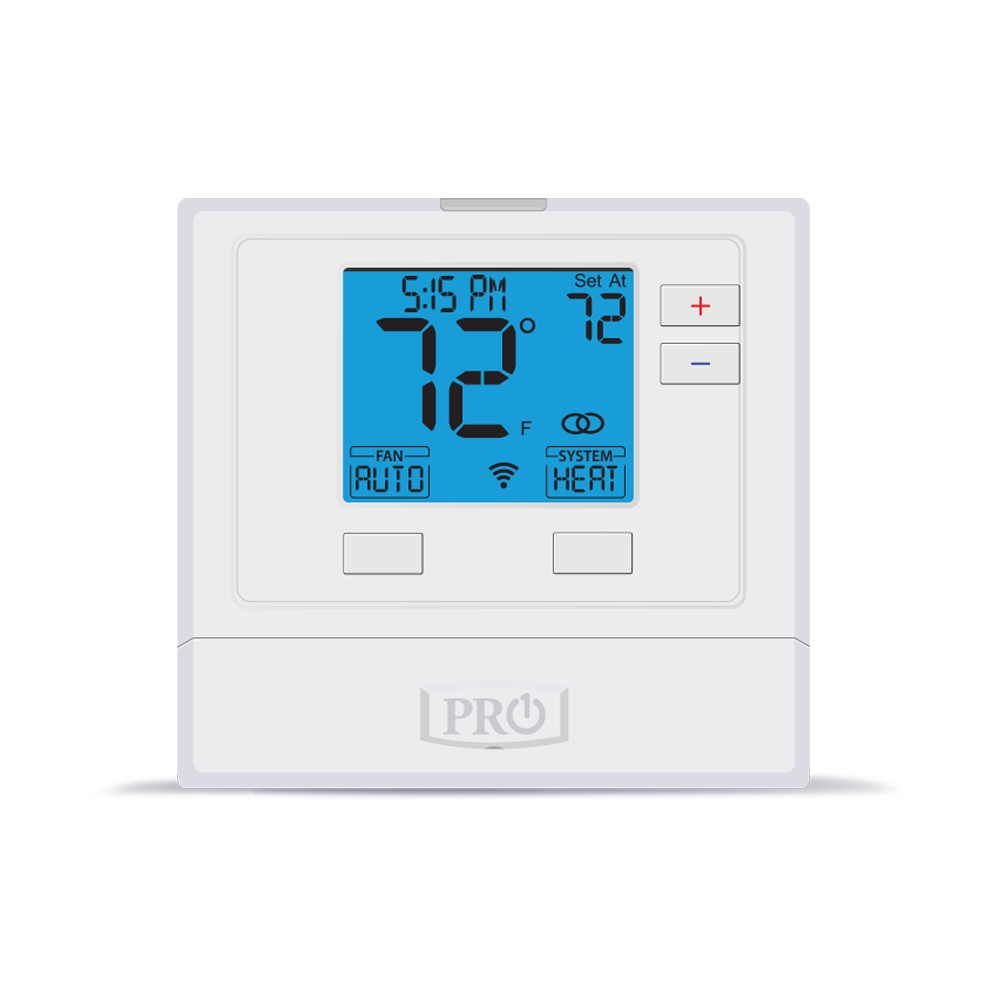 Pro1 IAQ T701i Heat Pump/Conventional Non-Programmable Thermostat