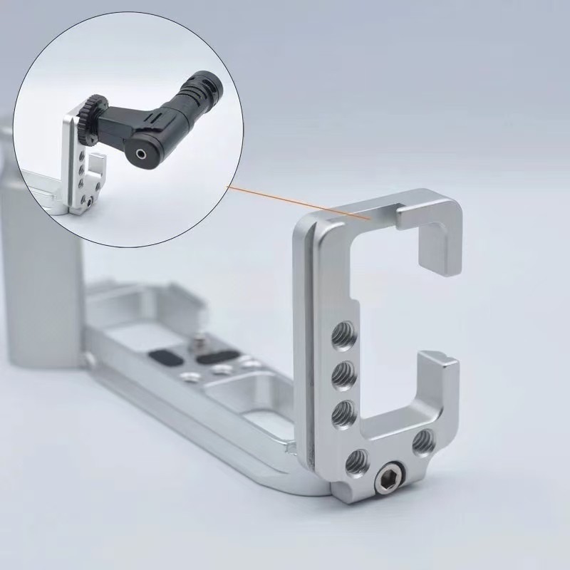 For  Camera  Fuji X-E4 Fujifilm XE4 L Bracket Hand Grip Quick Release Plate