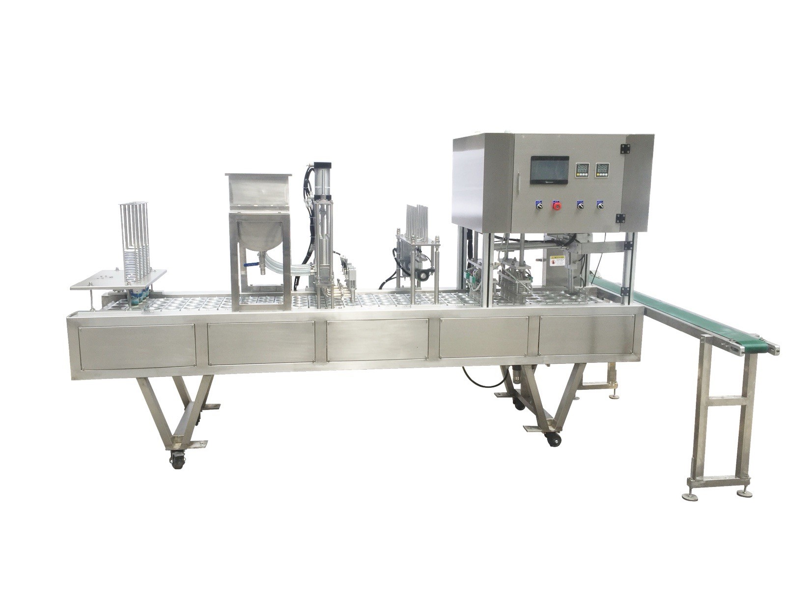 Yogurt Filling Machine 4 Lane