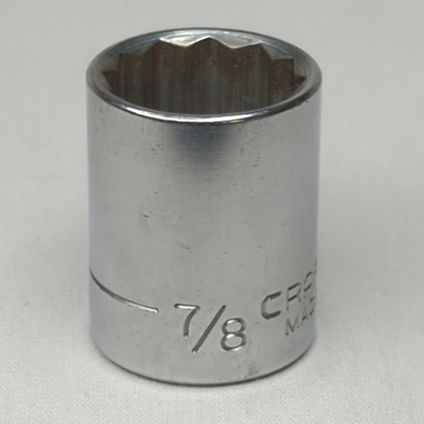 Craftsman 7/8" SAE 1/2" Drive 12 Point  VV Series 47512 Socket