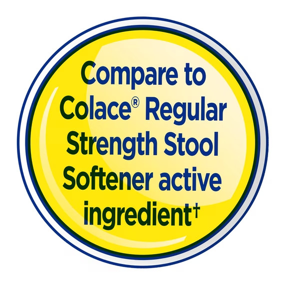 Equate Stool Softener Laxative Softgels for Constipation, 100 mg, 400 Count