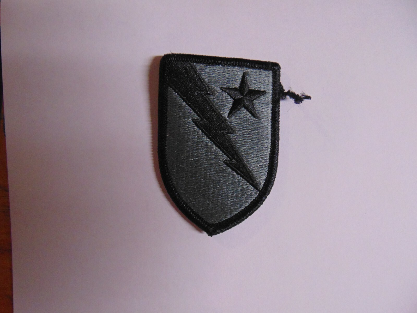 MILITARY PATCH US ARMY HOOK LOOP BACK FOR ACU UNIFORM 136TH MAN ENHAN BRIGADE
