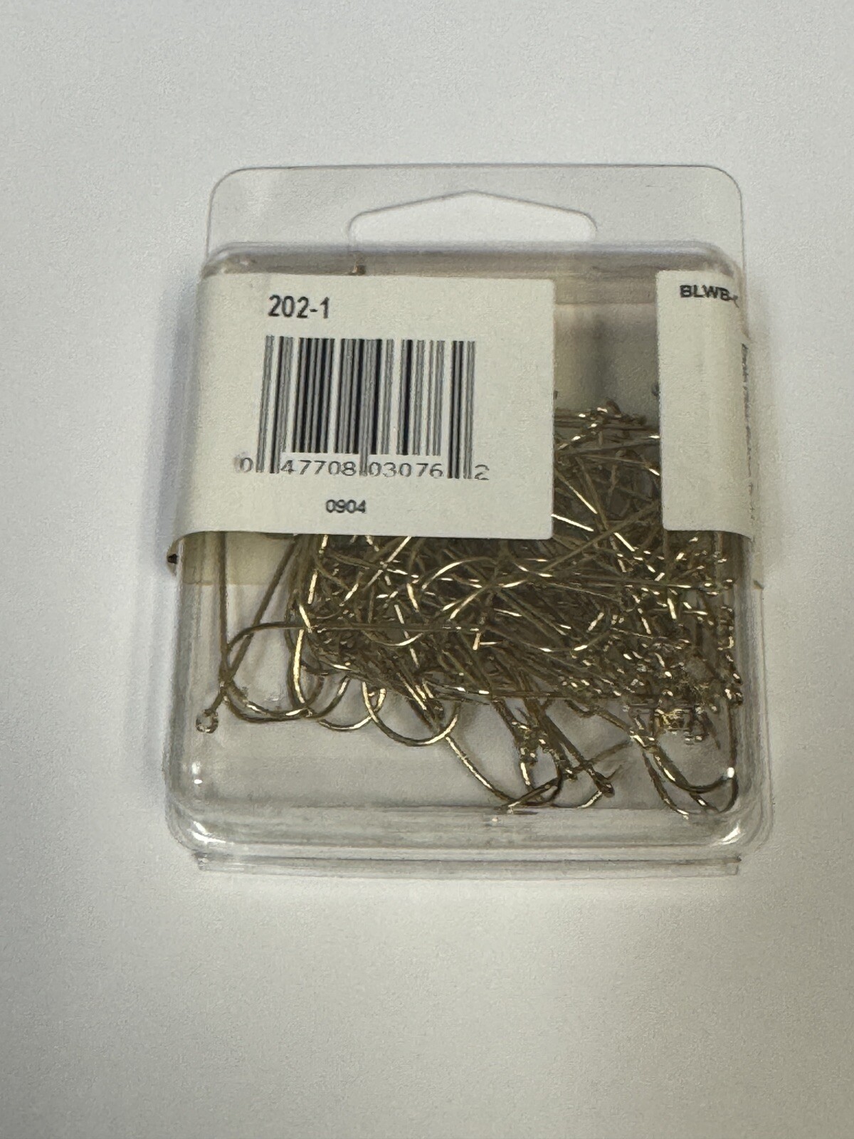 Eagle Claw 202 #1 100Ct Gold Aberdeen Hooks