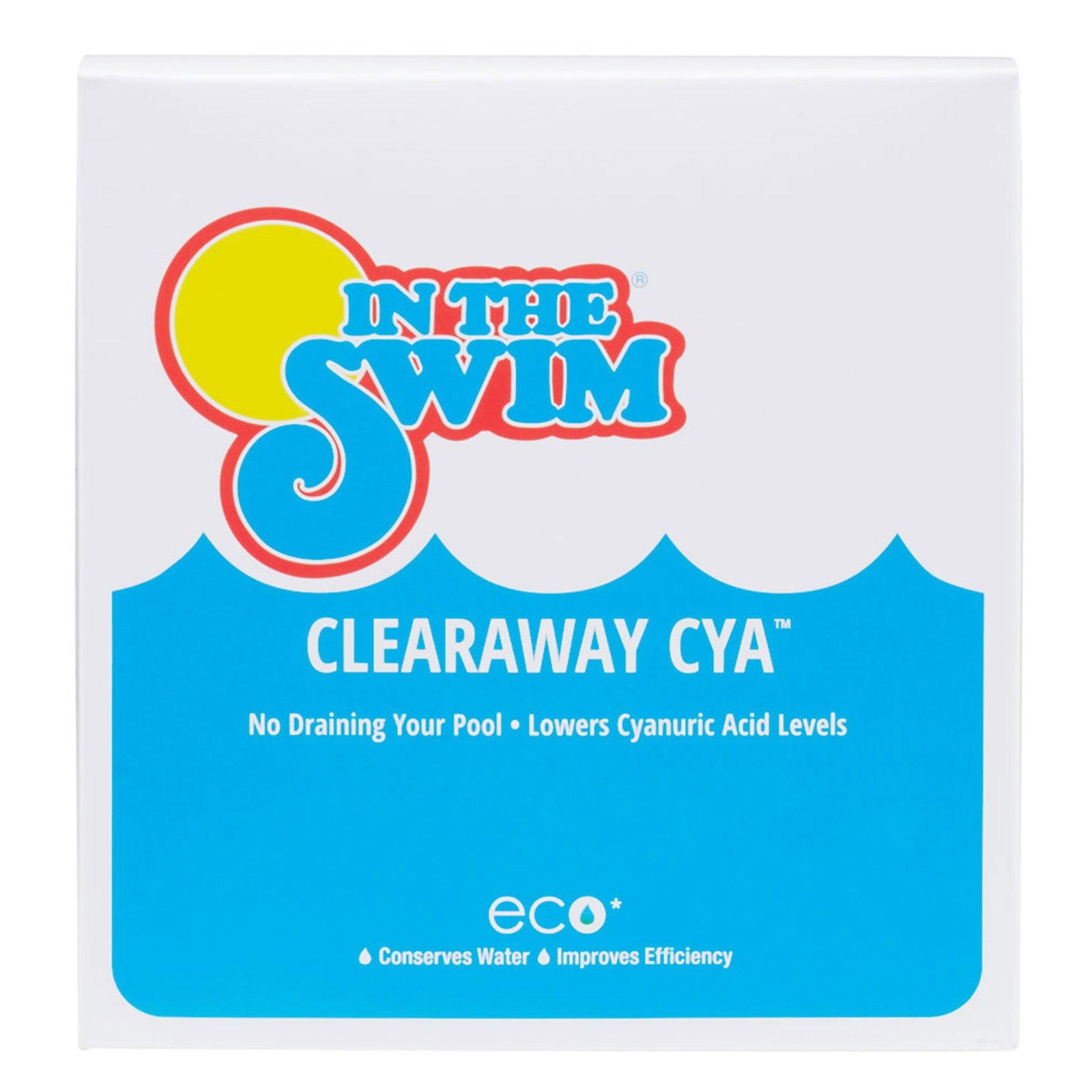 In The Swim ClearAway CYA Lowers Cyanuric Acid Levels Up To 20 PPM Per Week