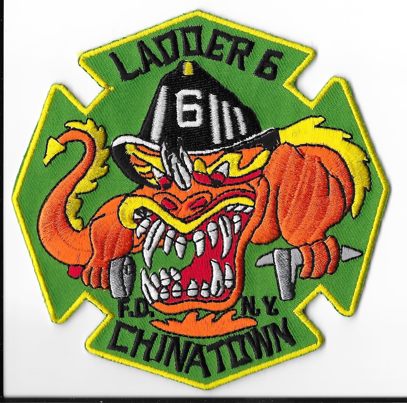 New York Fire Department (FDNY) Ladder 6 Chinatown Patch V1