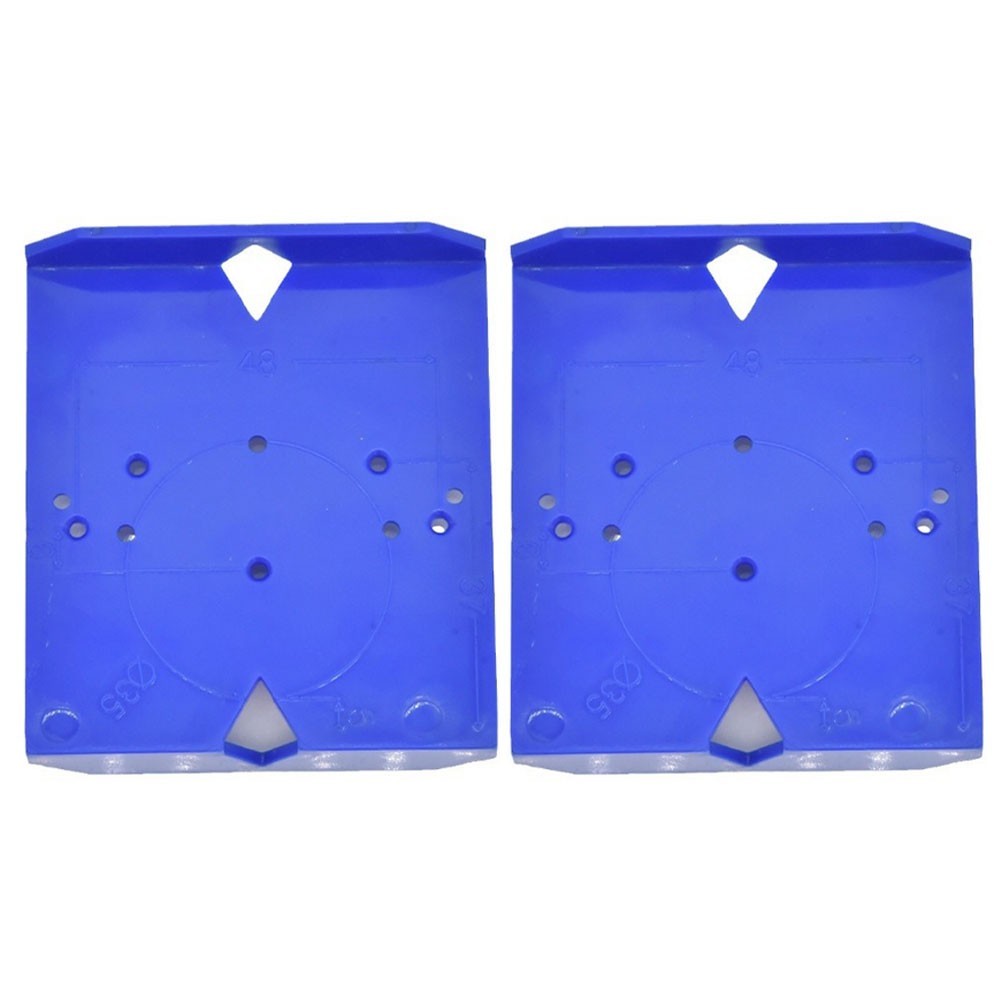 Cabinet Hinge Jig 2pcs for Dual Side 35mm 40mm Hinges with Precise Alignment