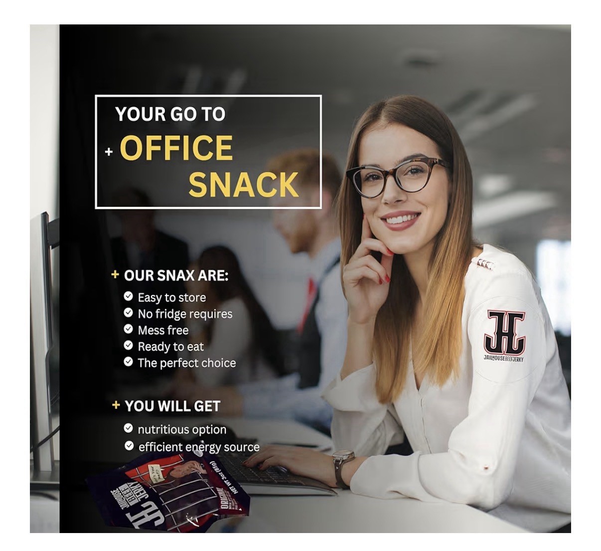 Jailhouse Beef Jerky Variety Pack (8CT)