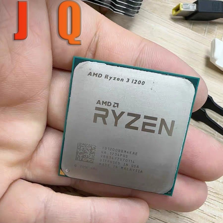 AMD Ryzen 3 1200 AM4 CPU Processor R3 1200 Quad-Core 3.1GHz 8MB 65W Desktop