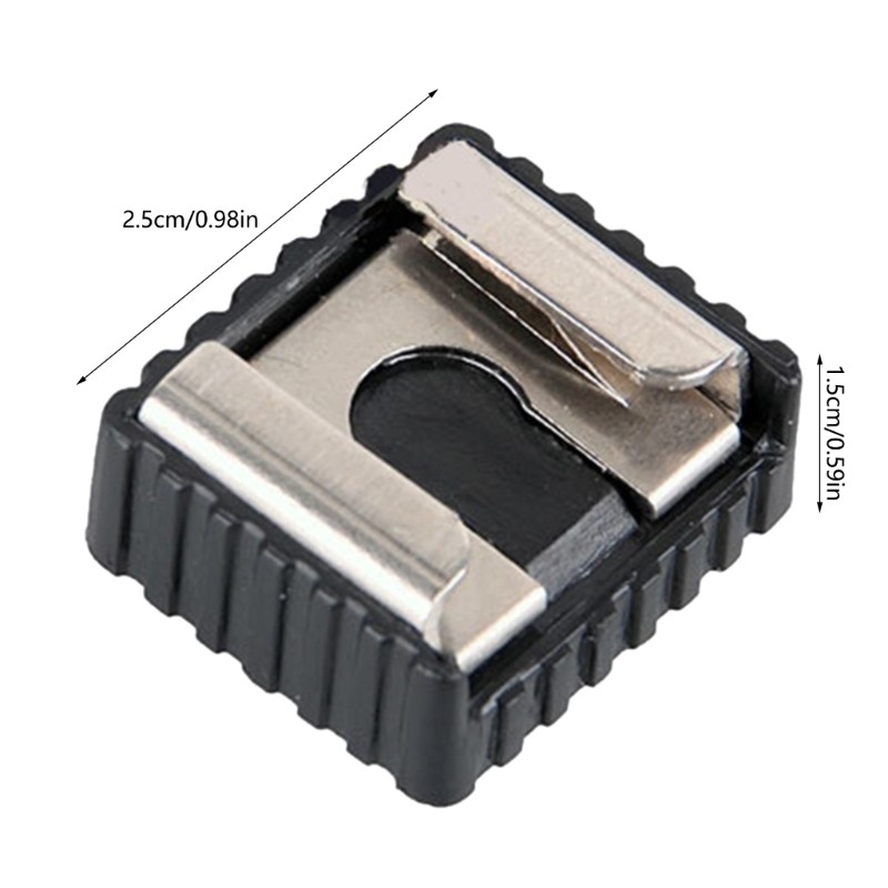 SC-6 Flash Hot Shoe Mount Adapter Lamp Base Hot Shoe Flashlight Bracket Socket