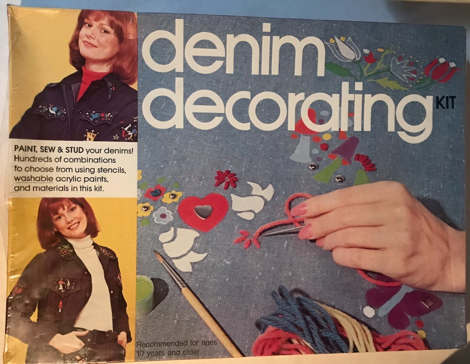 The Art Award Co. ~ Denim Decorating Kit ~ DD-3800 ~ Brand New ~ Still Sealed