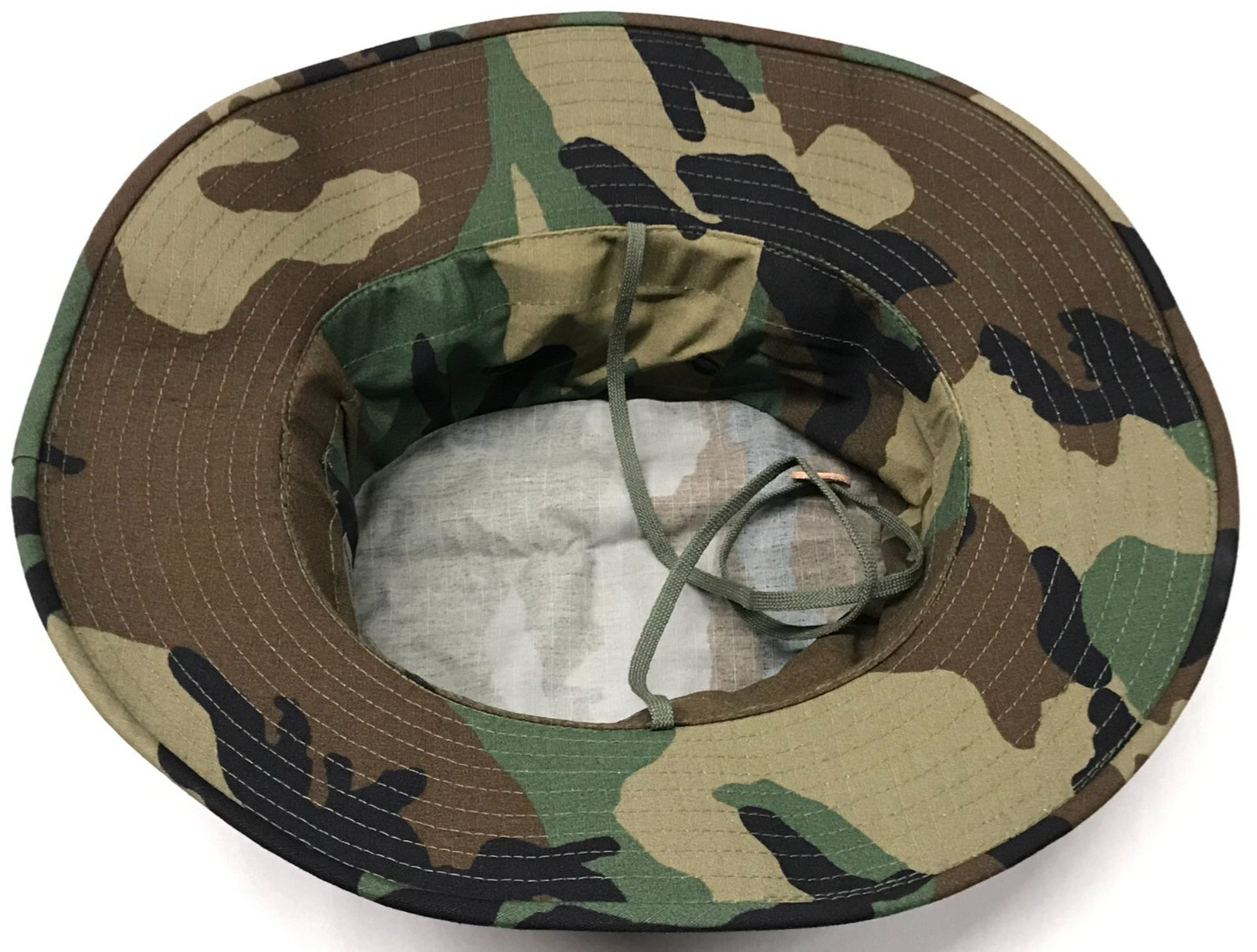 Woodland Sun Hat Boonie 3" Brim NyCo Ripstop MILSPEC Size 7 - 7 3/4 Made in USA